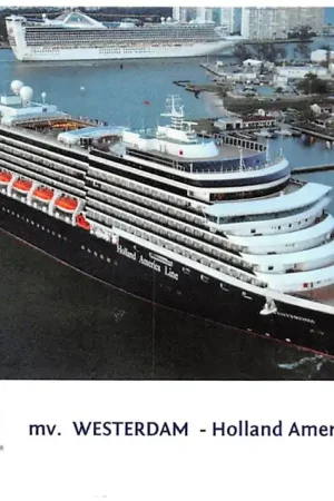 Kup teraz Scheepvaart mv Westerdam Holland America Line Schepen Rotterdam Gelimiteerde oplage 10 exemplaren HC27945