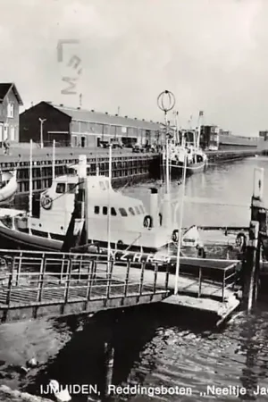 Darmowa dostawa IJmuiden Reddingboten N.Z.H.R.M. Neeltje Jacoba en Johanna Louise 1969 Schepen Scheepvaart HC28223