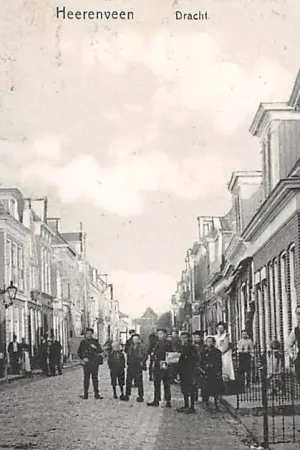 Nowość Heerenveen Dracht met volk 1912 HC27706