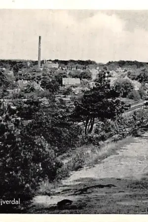 Szybka dostawa Nijverdal Panorama vanaf 't ravijn met spoorlijn 1949 Spoorwegen HC27697