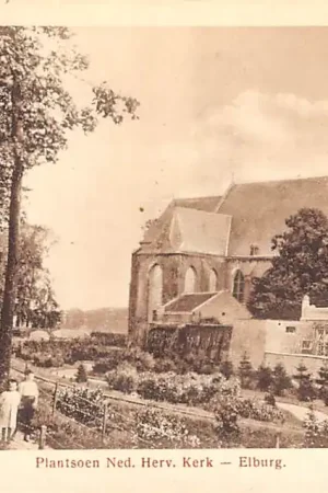 Elburg Plantsoen Ned. Hervormde Kerk Veluwe HC27688 Ekspresowa dostawa