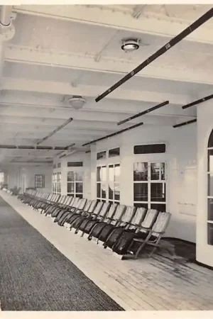 Darmowa dostawa Rotterdam s.s. Statendam Holland America Line Interieur Promenade Deck Scheepvaart Schepen HC27643