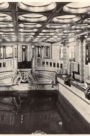 Wyprzedaż Rotterdam s.s. Statendam Holland America Line Interieur Swimming Pool Scheepvaart Schepen HC27641
