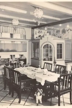 Wysoka jakość Rotterdam s.s. Statendam Holland America Line Interieur Children's Playroom Scheepvaart Schepen HC27640