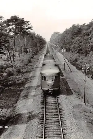 Ommen Viaductgezicht Trein Spoorwegen 1965 HC27525 Nowość