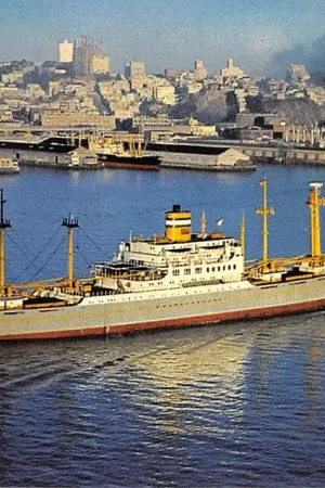 Tani Rotterdam m.v. Dinteldyk at San Francisco Holland America Line Scheepvaart Schepen Scheepvaart Schepen Noord-Amerika HC27500