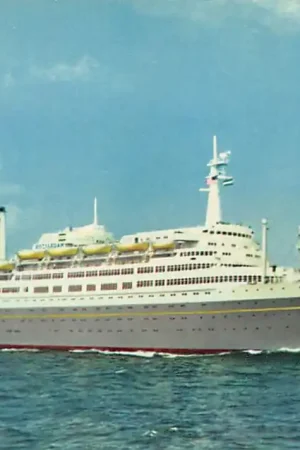 Autentyczny Rotterdam s.s. Rotterdam Holland Amerika Lijn Op achterzijde: Geen speldjes meer verkijgbaar! Scheepvaart Schepen HC27481