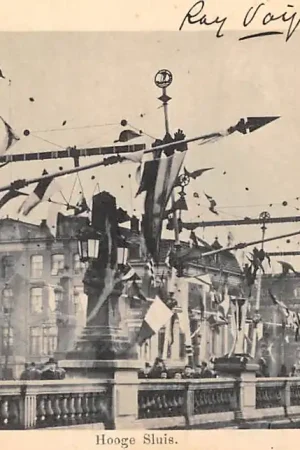 Amsterdam Hooge Sluis De versiering HC27248 Nowość