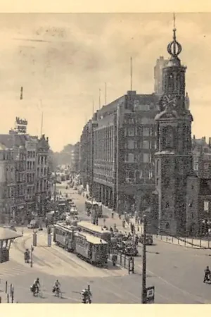 Zwrot pieniędzy Amsterdam Muntplein Tram 1956 HC27243