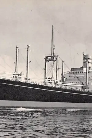 Rotterdam s.s. Almdyk Holland America Line Scheepvaart Schepen HC27212 Niska cena