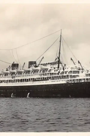 Nowość Amsterdam M.S. Johan van Oldebarnevelt Stoomvaart Maatschappij Nederland Schepen Scheepvaart HC27124