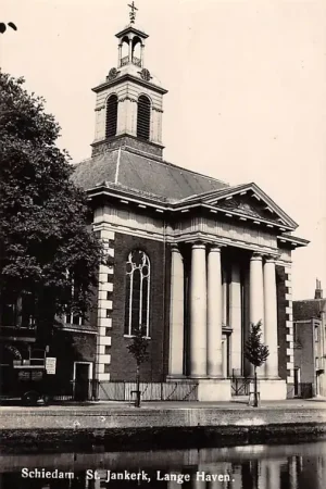 Ostatnia szansa Schiedam St. Jan kerk Lange Haven 1943 HC27311
