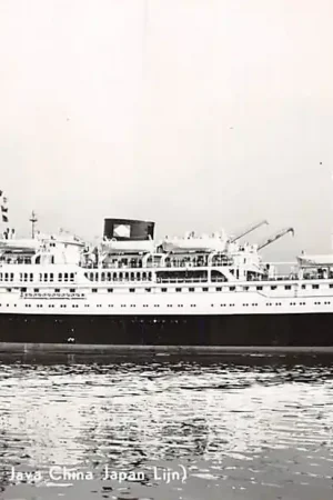 Amsterdam m.s. Tjiluwan Kon. Java China Japan Lijn Scheepvaart Schepen HC27085 Tylko dziś