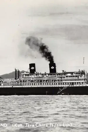 Oferta Amsterdam s.s. Nieuw Holland Kon. Java China Japan Lijn Scheepvaart Schepen HC27084