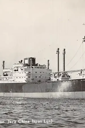 Darmowa dostawa Amsterdam m.s. Straat Bali Kon. Java China Japan Lijn Scheepvaart Schepen HC27082