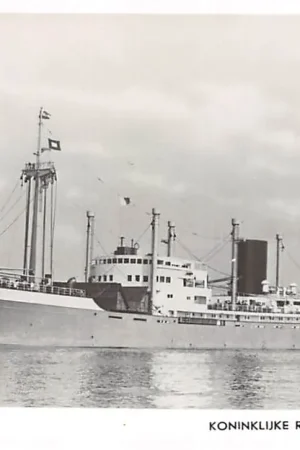Rotterdam Koninklijke Rotterdamsche Lloyd M.S. Mataram Schepen Scheepvaart HC27032 Promocja
