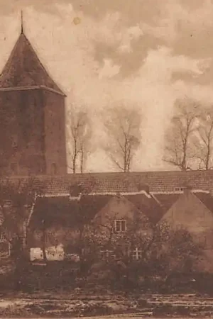 Woudrichem Slot Loevestein 1922 Kasteel HC26854 Darmowa dostawa