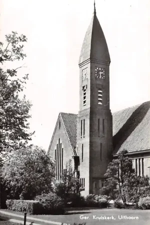 Popularny Uithoorn Gereformeerde Kruis kerk 1976 HC26910