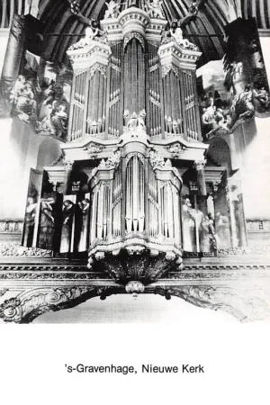 's-Gravenhage Nieuwe Kerk Orgel Dispositie HC26698 Bezpieczna płatność