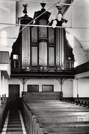 Autentyczny Leens Groningen Gereformeerde Kerk Orgel 1968 HC26689