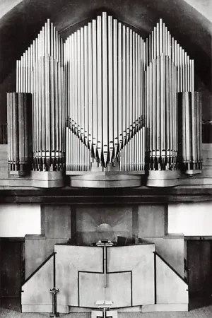 Autentyczny Scheveningen Orgel Gereformeerde Pniel Kerk 1963 HC26668