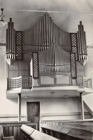 Almkerk Gereformeerde Kerk Orgel Dispositie 1956 HC26664 Tylko dziś
