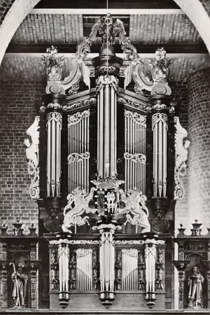 Oryginalny Boxmeer Orgel St. Petrus kerk 1963 HC26662