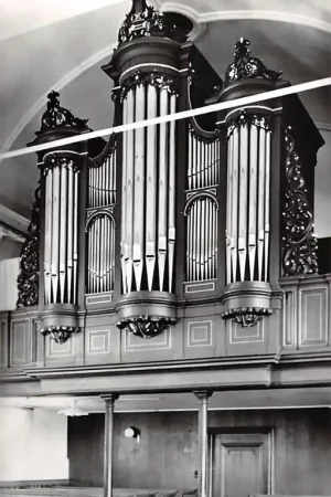 Autentyczny Oudemirdum Friesland Orgel Ned. Herv. Kerk 1964 HC26640