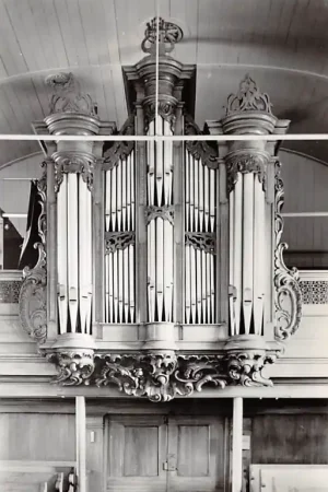 Paesens Friesland Orgel Ned. Hervormde Kerk 1966 Noardeast-Fryslan HC26625 Ekspresowa dostawa