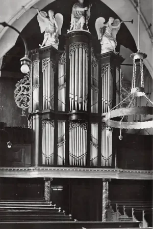 Ekspresowa dostawa Kollum Friesland Orgel Ned. Hervormde Kerk Noardeast-Fryslan 1962HC26622