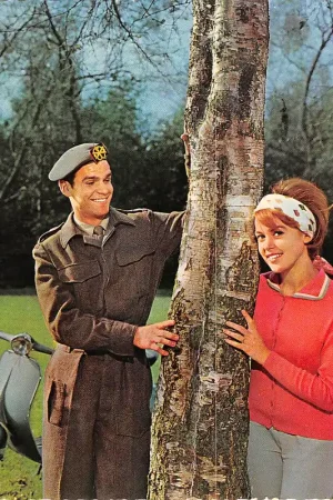 Militair Soldaat met vriendin 1964 HC26506 Premium