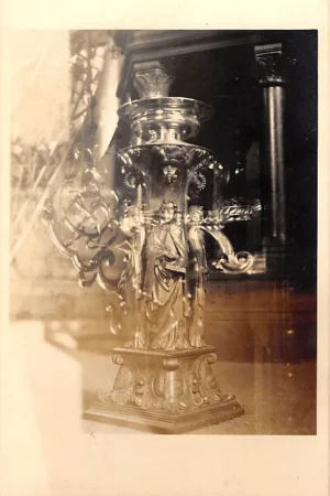 Darmowa dostawa Oldehoptpade Fotokaart Interieur Kerk Doopvont Westellingwerf Wolvega Friesland HC26297