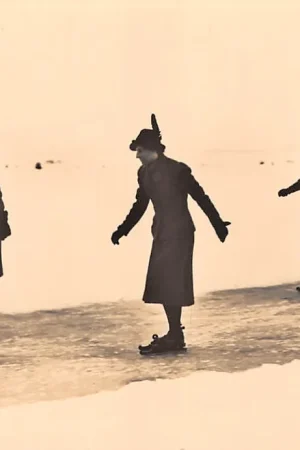 Koningshuis Gouwzee 23 Januari 1940 Winter Prinses Juliana op de schaats HC26454 Premium