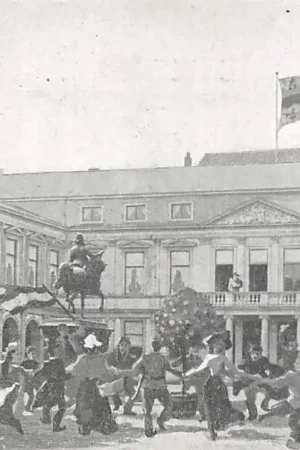 's-Gravenhage Paleis Tijdstip van Geboorte Prinses Juliana April 1909 Koningshuis HC26446 Oferta