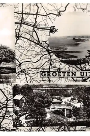 Rhenen Groeten uit 1956 Cuneratoren Panorama op Rijn Grebbe Panorama HC26429 Zamów teraz