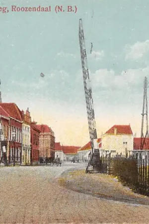 Roosendaal Roozendaal (N.B.) Dwarskade met overweg Spoorwegen HC26213 Bezpieczna płatność