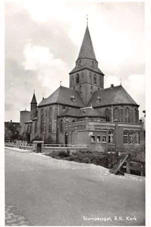 Oryginalny Stampersgat R.K. Kerk Oud Gastel Halderberge HC26370