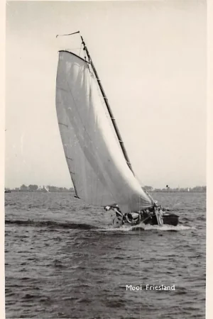 Mooi Friesland Fotokaart Zeilschip HC26159 Bezpieczna płatność