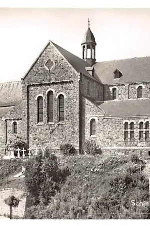 Schin op Geul R.K. Kerk met begraafplaats Valkenburg (LB) HC26039 Autentyczny
