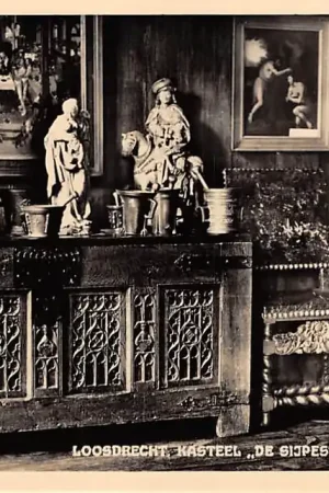 Loosdrecht Kasteel De Sijpesteijn Gotischekamer 1947 HC25860 Bezpieczna płatność