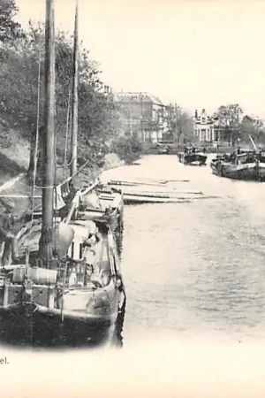 Harlingen Singel 1911 Binnenvaart schepen Scheepvaart HC25823 Oferta limitowana