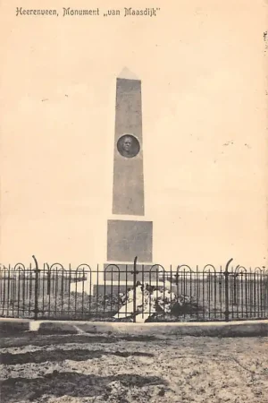 Oryginalny Heerenveen Monument van Maasdijk\\