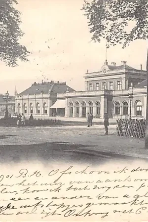 Ostatnia szansa Tilburg Station 1901 Spoorwegen HC25805