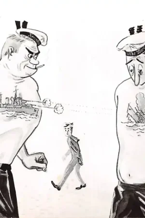 Oferta limitowana Militair Humor Illustrator J. Uchtmann 1968 Marine HC25558