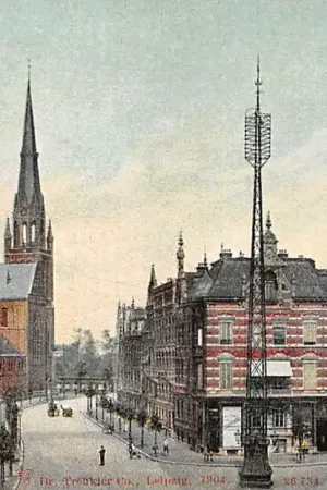 Kup teraz Rotterdam Scheepstimmermanslaan en v. Vollenhovestraat met Ignatius kerk 1904 HC25704