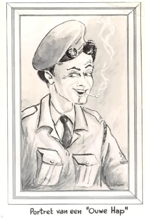 Militair Humor Portret van een \\ Wyprzedaż