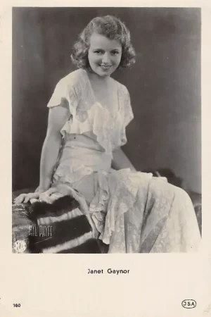 Film Filmster Janet Gaynor Fox 160 JSA HC25516 Nowość