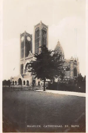 Ostatnia szansa Haarlem Cathedraal St. Bavo 1931 Type fotokaart HC25137