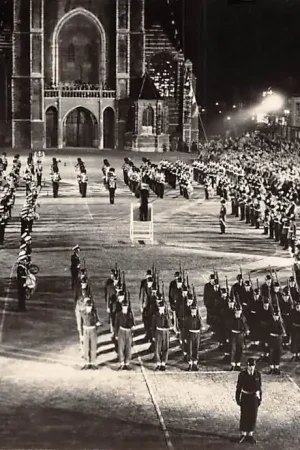 Ekspresowa dostawa Delft Markt Taptoe Military Tattoo Militair Muziek Korps 1957 HC25096