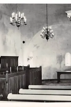 Nowość Doezum Hervormde Kerk Interieur 1957 HC24950